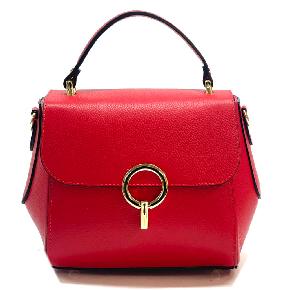 Kimberly Leather Handbag - Made In Italy