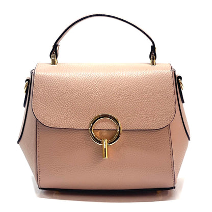 Kimberly Leather Handbag - Made In Italy