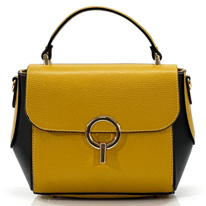 Kimberly Leather Handbag - Made In Italy