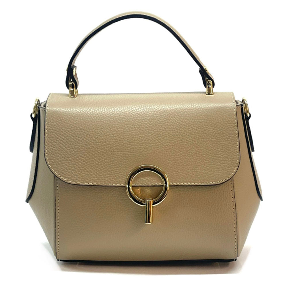 Kimberly Leather Handbag - Made In Italy