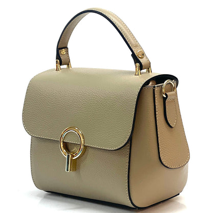 Kimberly Leather Handbag - Made In Italy
