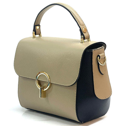 Kimberly Leather Handbag - Made In Italy