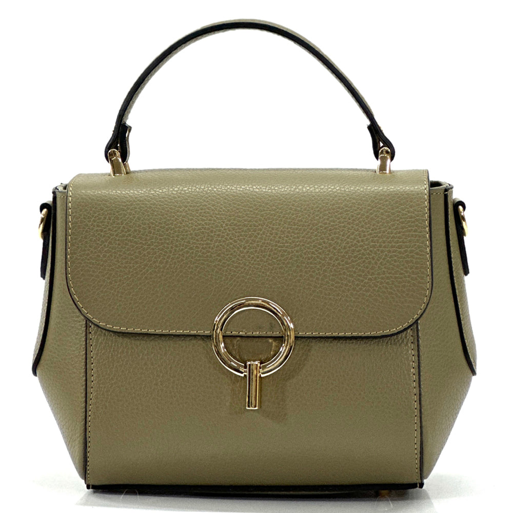 Kimberly Leather Handbag - Made In Italy