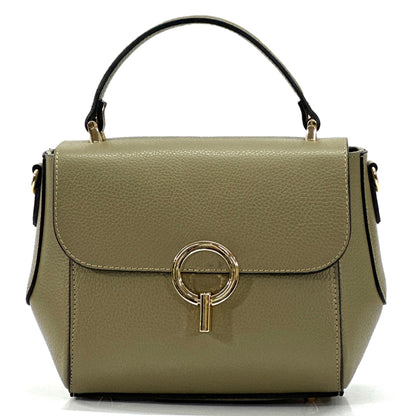 Kimberly Leather Handbag - Made In Italy