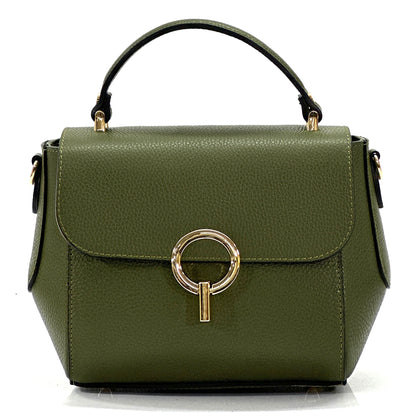 Kimberly Leather Handbag - Made In Italy