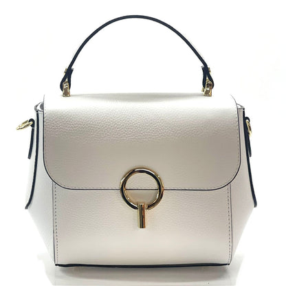 Kimberly Leather Handbag - Made In Italy
