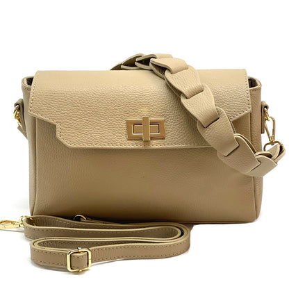 Charlize Leather Bag - Made In Italy