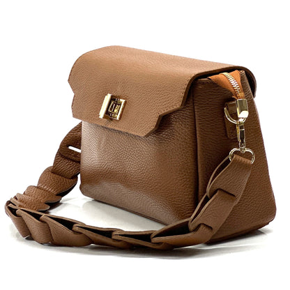 Charlize Leather Bag - Made In Italy