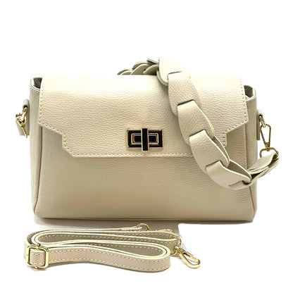 Charlize Leather Bag - Made In Italy