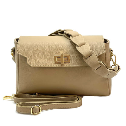 Charlize Leather Bag - Made In Italy