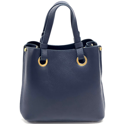 Eleonora leather shoulder bag - Made In Italy