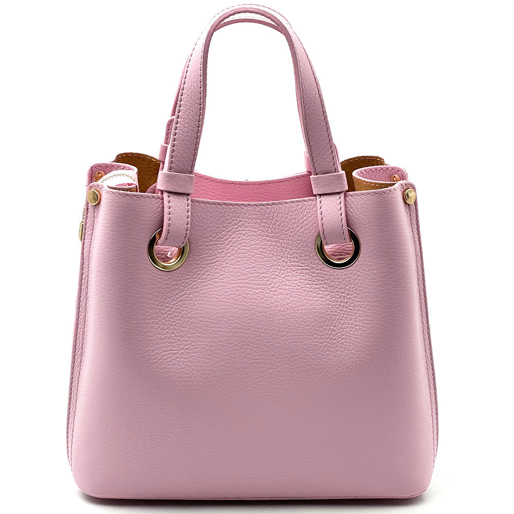 Eleonora leather shoulder bag - Made In Italy
