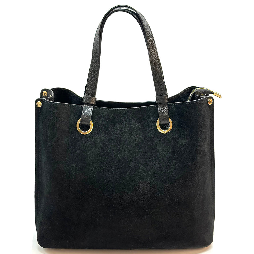 Aurelia Leather Tote Bag - Made In Italy