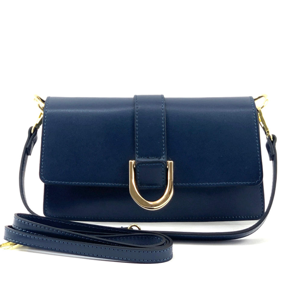 Maia cow Leather shoulder bag - Made In Italy