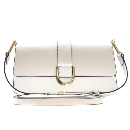 Maia cow Leather shoulder bag - Made In Italy