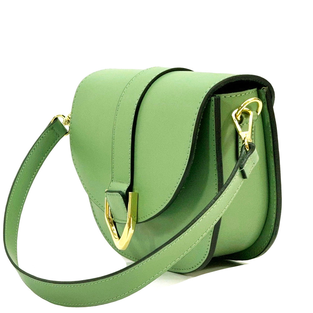 Diana leather Cross-body bag - Made In Italy