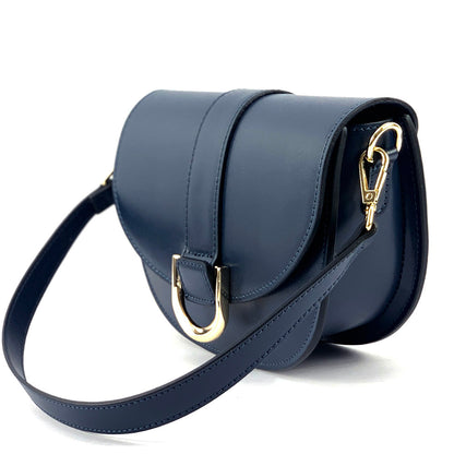 Diana leather Cross-body bag - Made In Italy