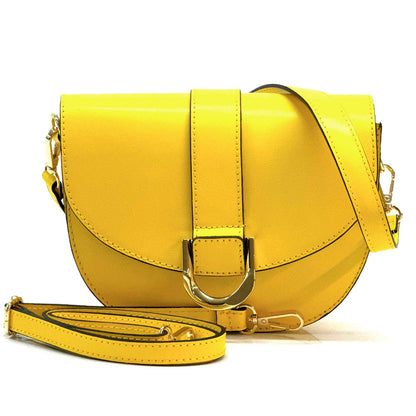 Diana leather Cross-body bag - Made In Italy