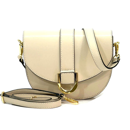 Diana leather Cross-body bag - Made In Italy