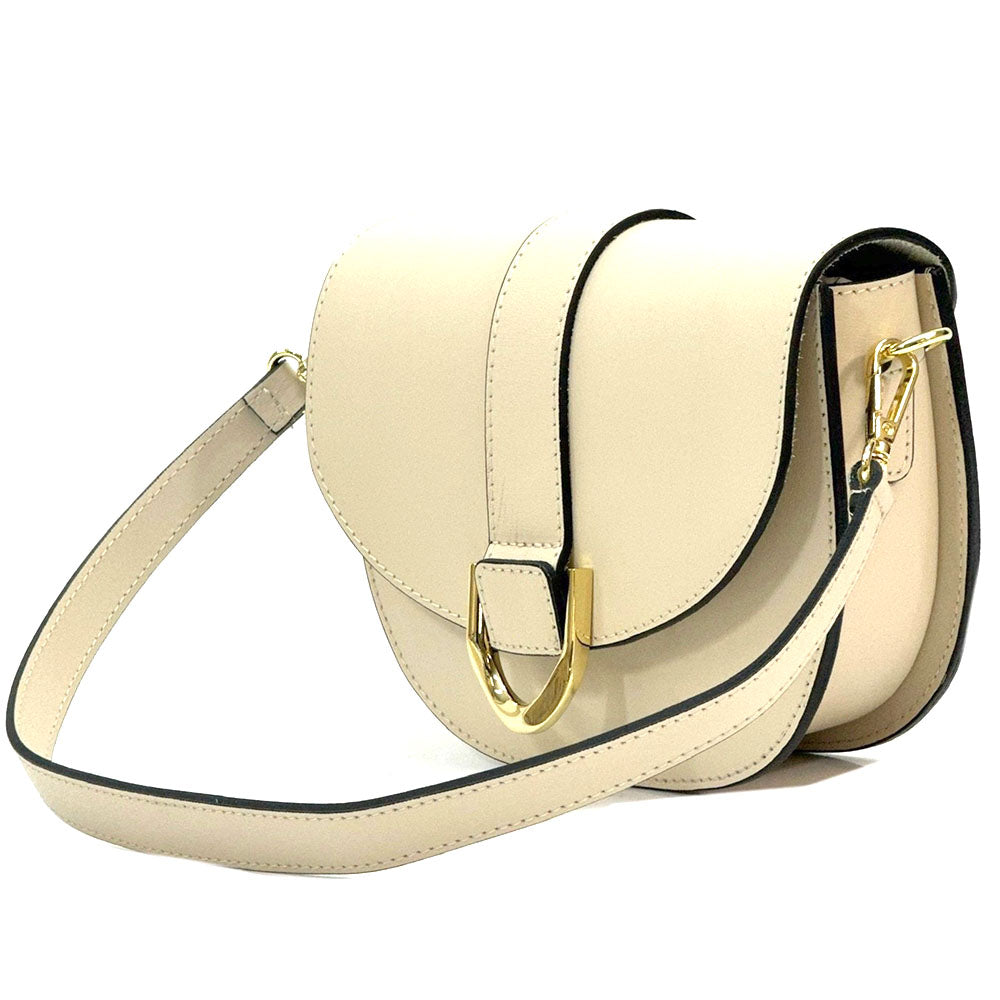 Diana leather Cross-body bag - Made In Italy