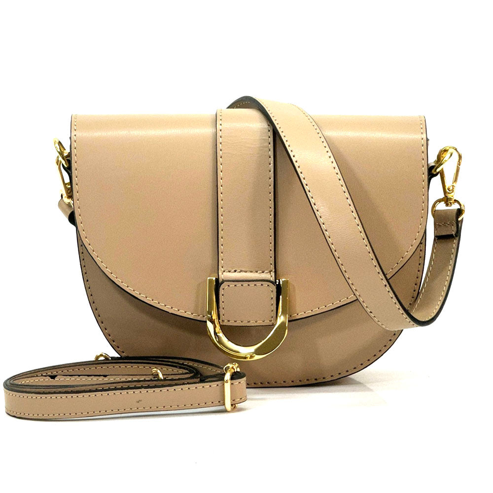 Diana leather Cross-body bag - Made In Italy