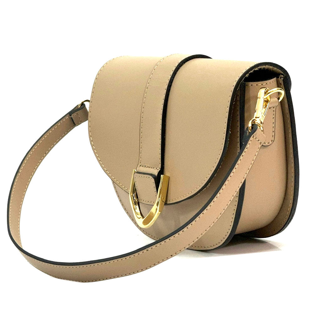 Diana leather Cross-body bag - Made In Italy