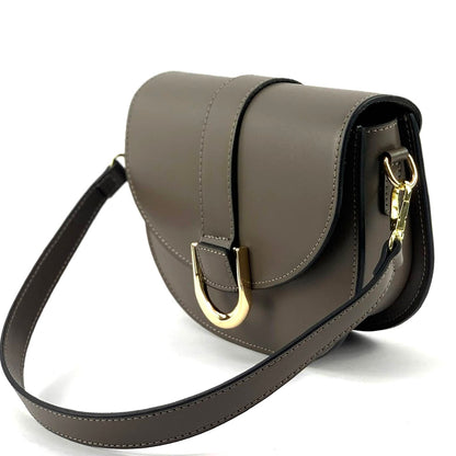 Diana leather Cross-body bag - Made In Italy