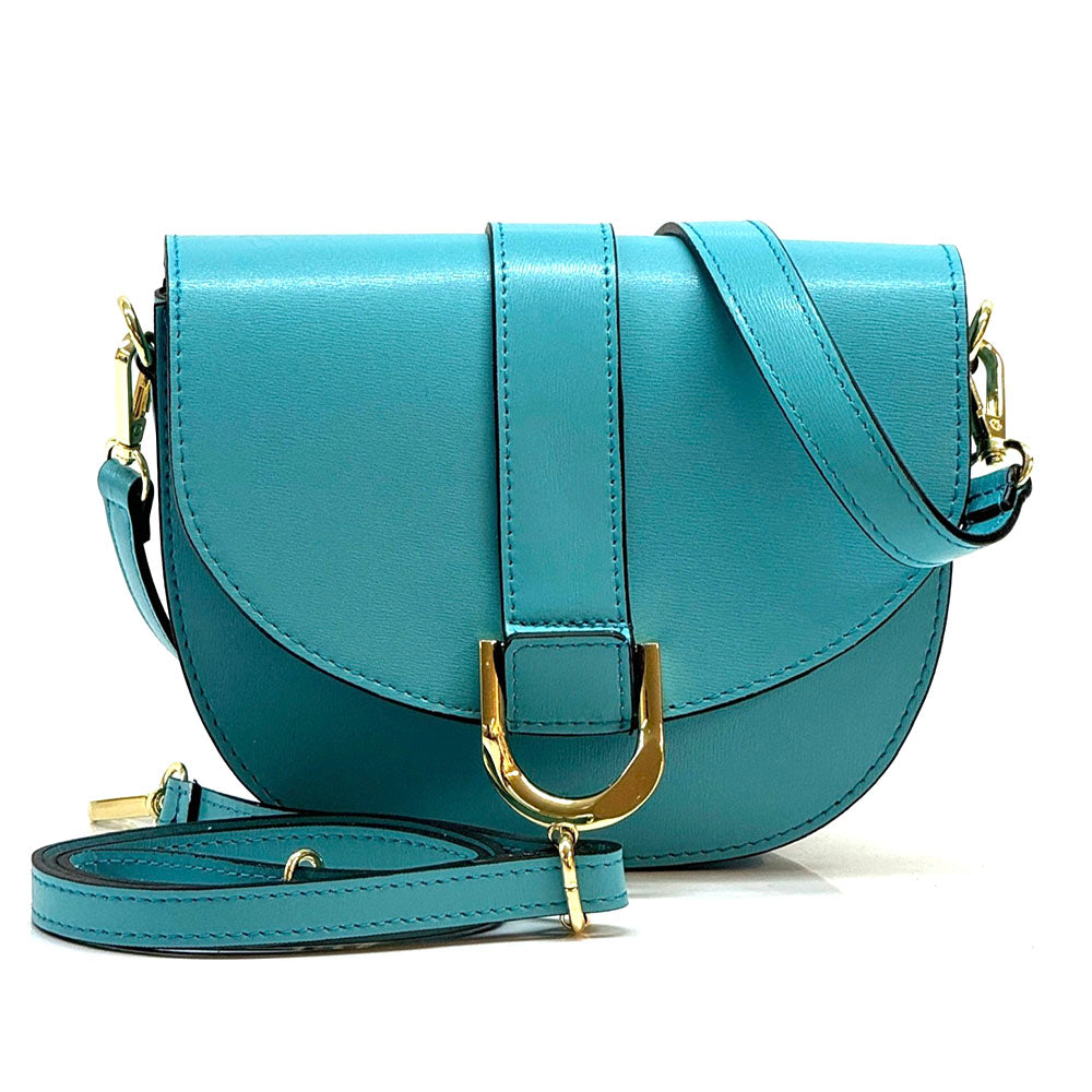 Diana leather Cross-body bag - Made In Italy