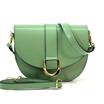 Diana leather Cross-body bag - Made In Italy