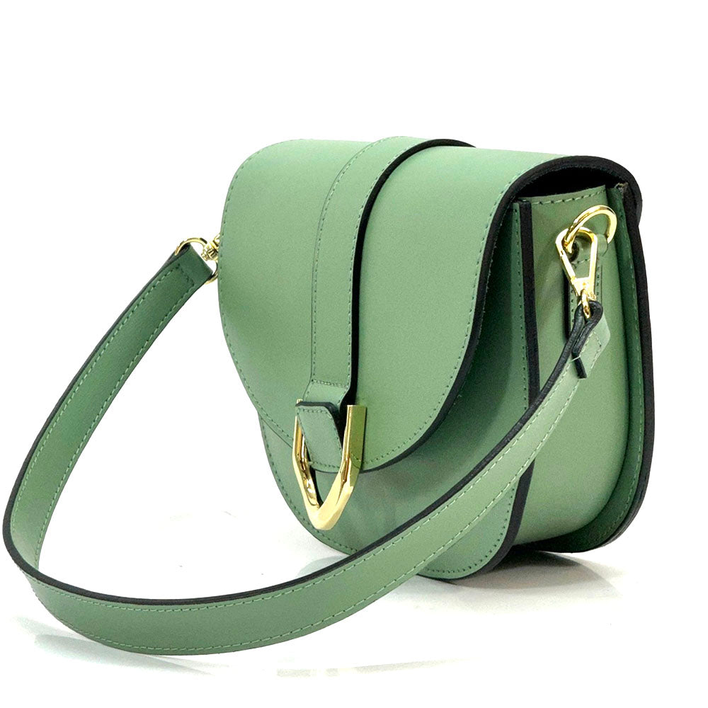 Diana leather Cross-body bag - Made In Italy