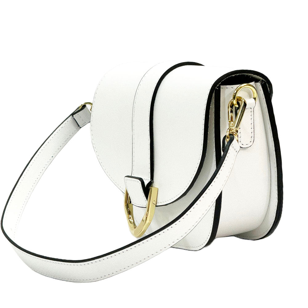 Diana leather Cross-body bag - Made In Italy