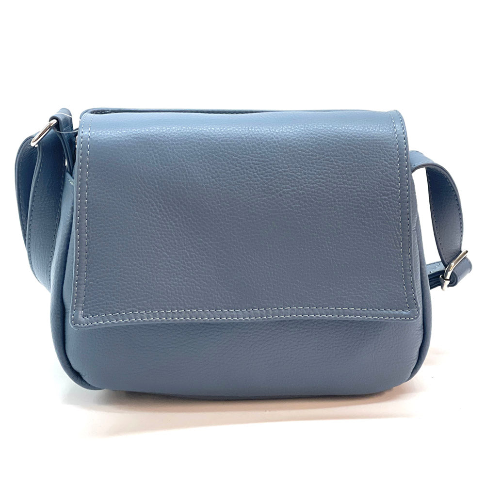 Felicità leather crossbody bag - Made In Italy