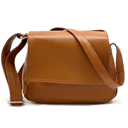Felicità leather crossbody bag - Made In Italy