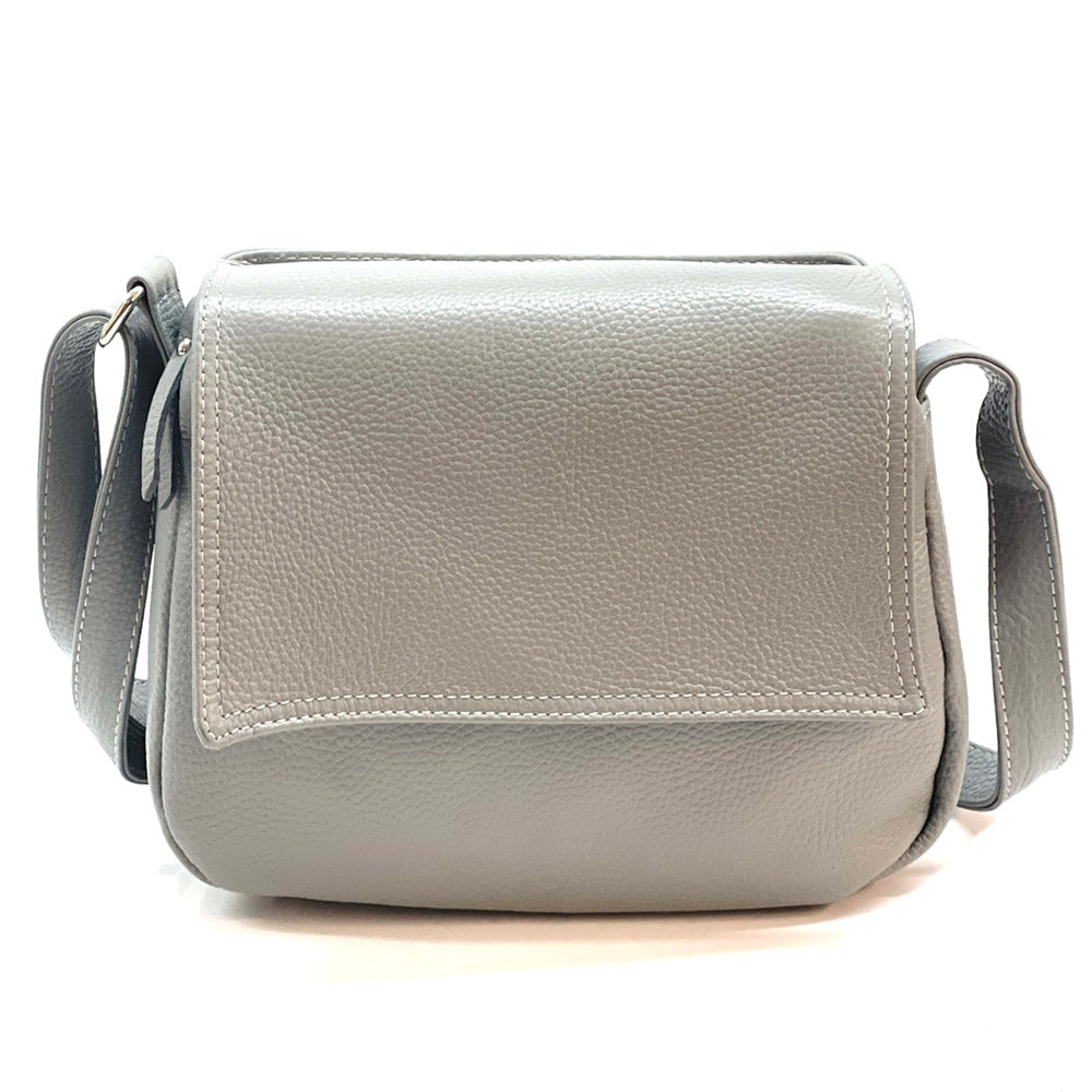 Felicità leather crossbody bag - Made In Italy