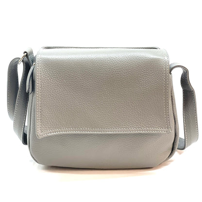 Felicità leather crossbody bag - Made In Italy