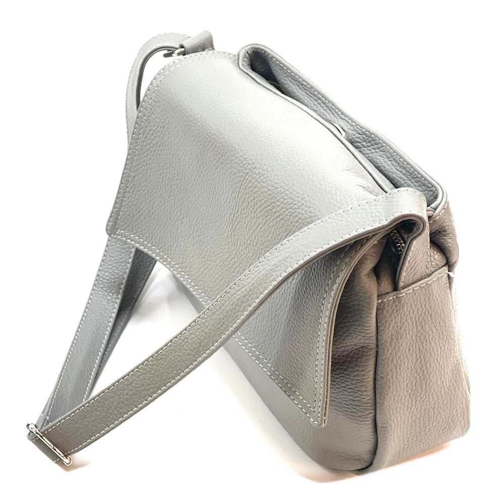 Felicità leather crossbody bag - Made In Italy