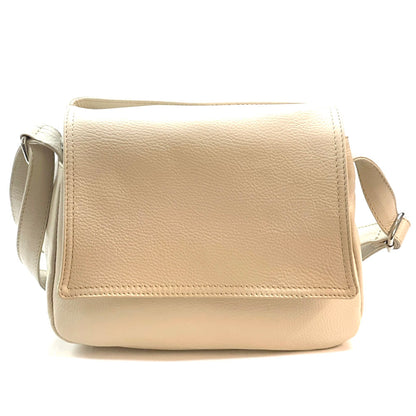 Felicità leather crossbody bag - Made In Italy