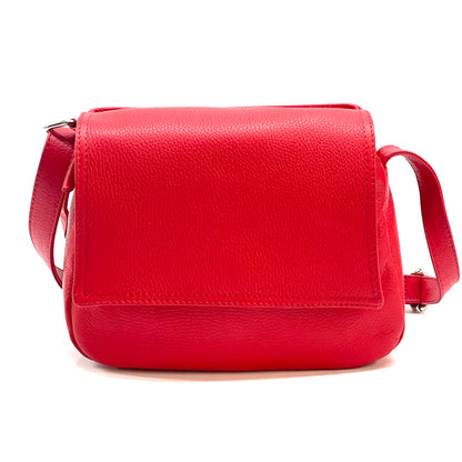 Felicità leather crossbody bag - Made In Italy