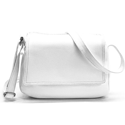 Felicità leather crossbody bag - Made In Italy