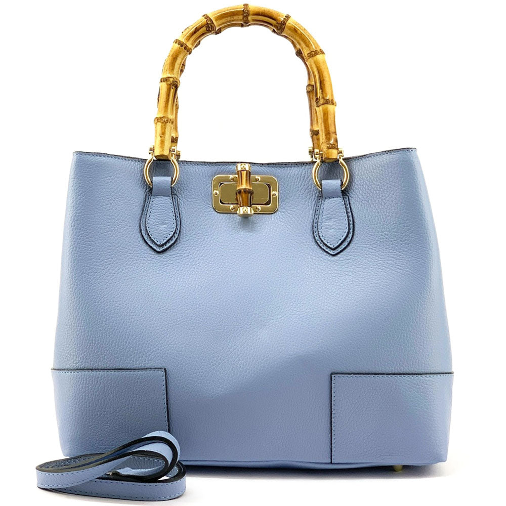 Fabrizia Leather Handbag - made in Italy