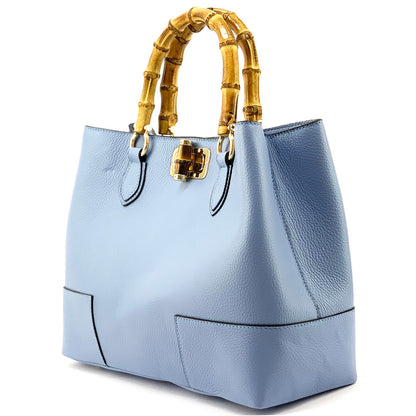 Fabrizia Leather Handbag - made in Italy