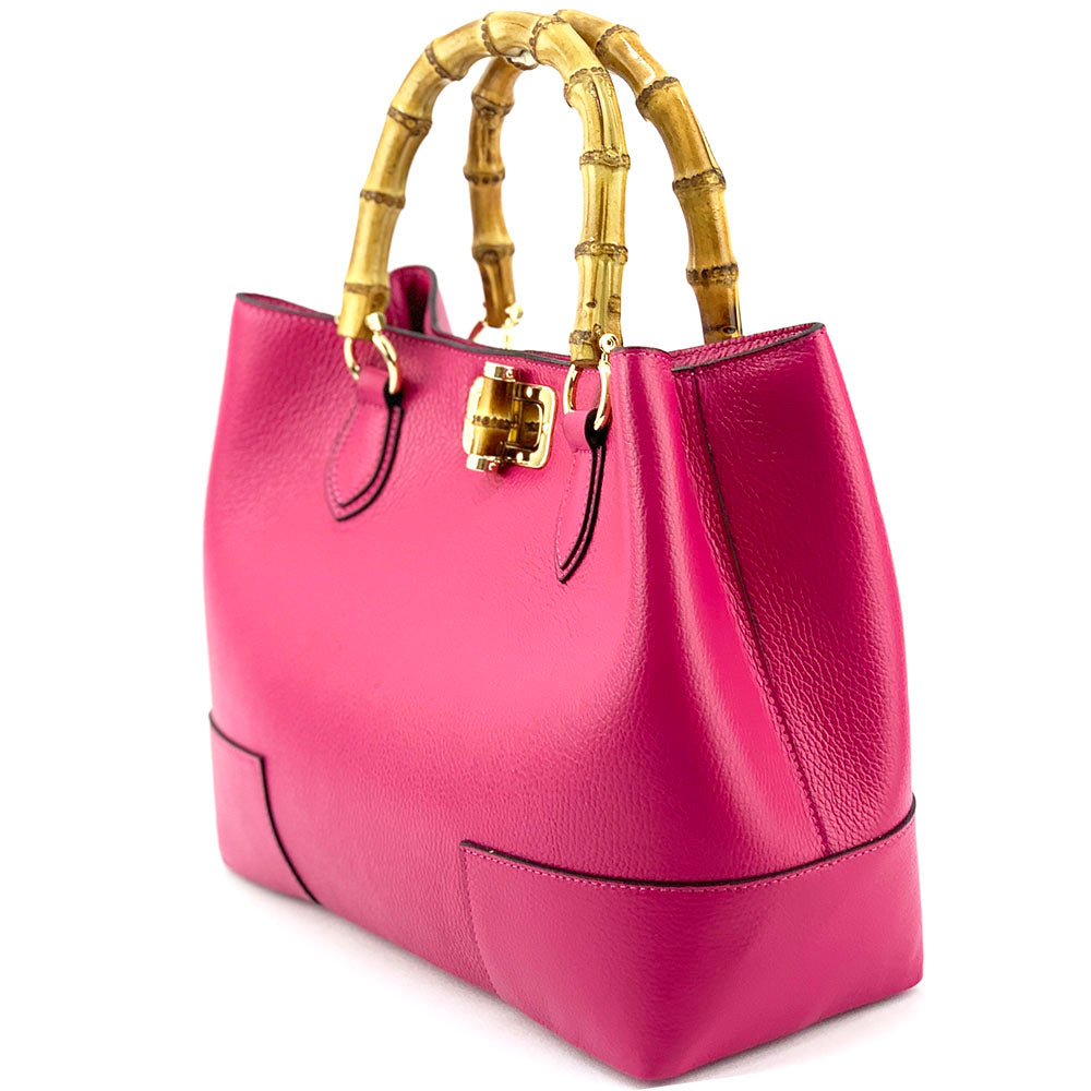 Fabrizia Leather Handbag - made in Italy