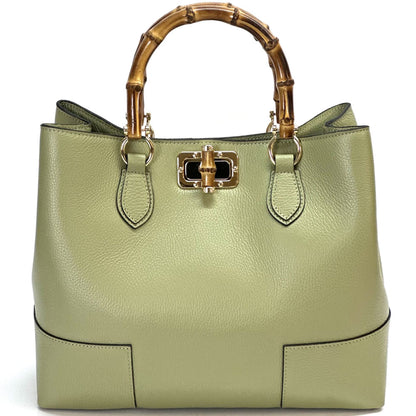 Fabrizia Leather Handbag - made in Italy