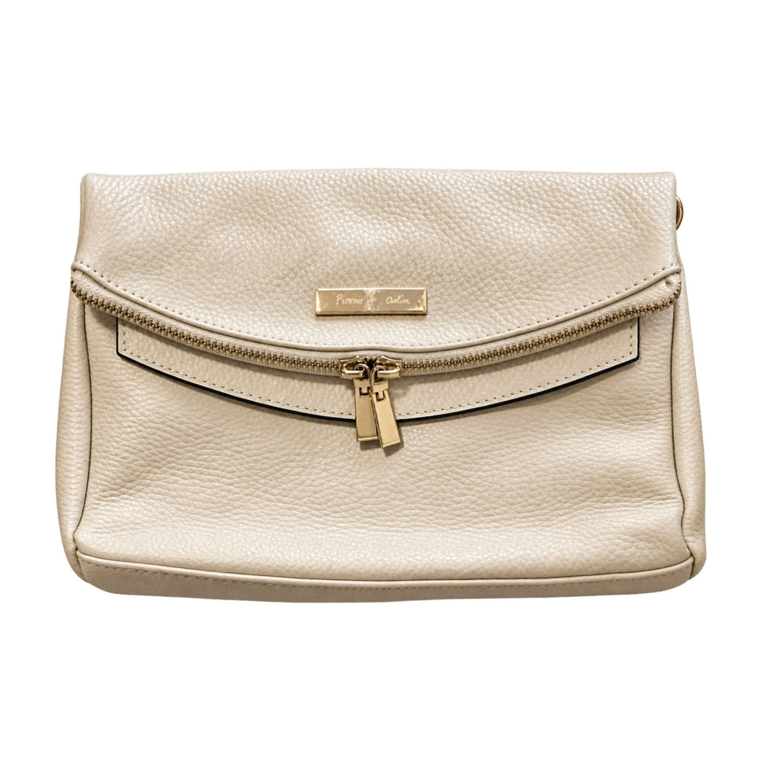 Pebbled Leather 2-in-1 Crossbody Bag and Clutch Final Stock - Made In Italy