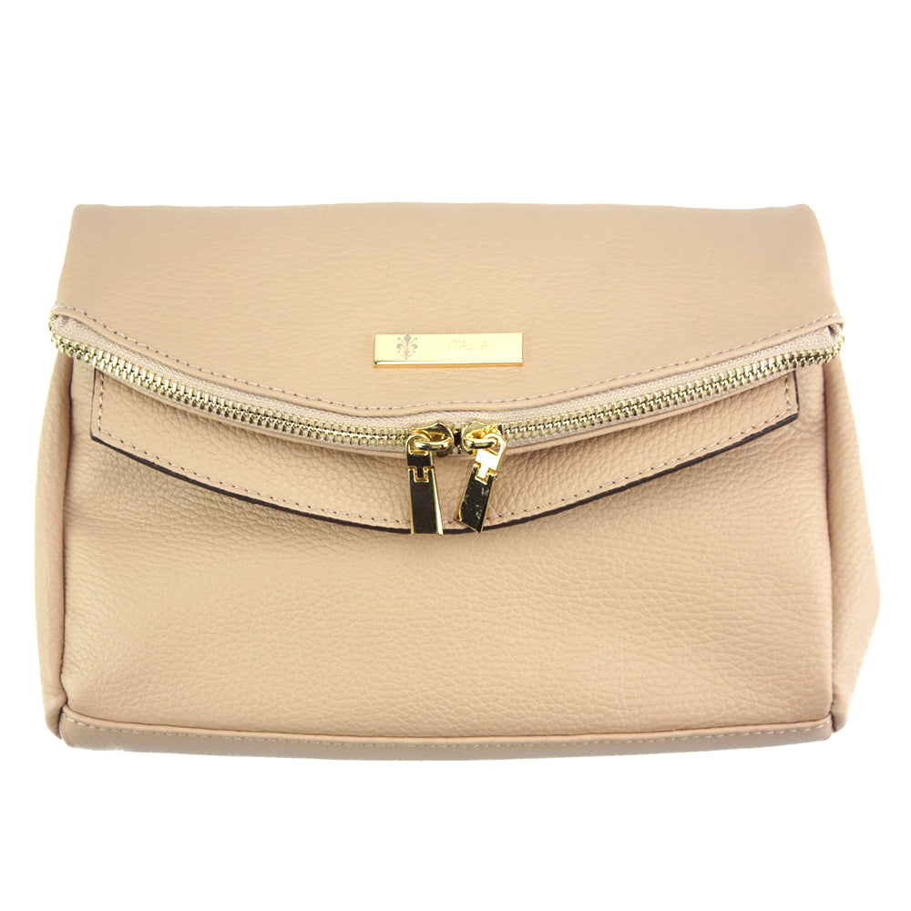 Amelia leather Cross-body bag - Made In Italy