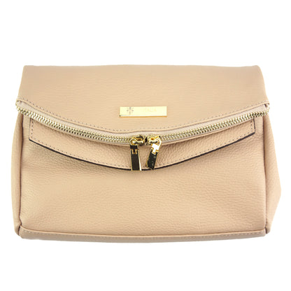 Amelia leather Cross-body bag - Made In Italy