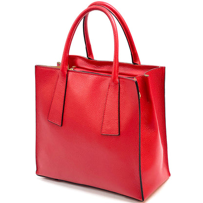 Leather Tote Isla - Made In Italy