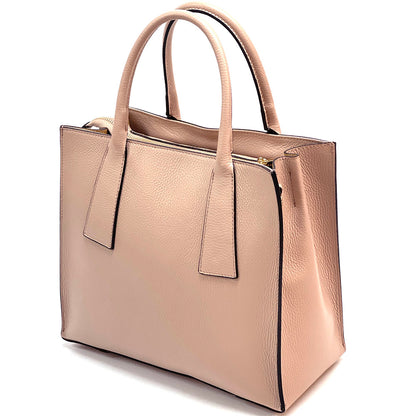 Leather Tote Isla - Made In Italy
