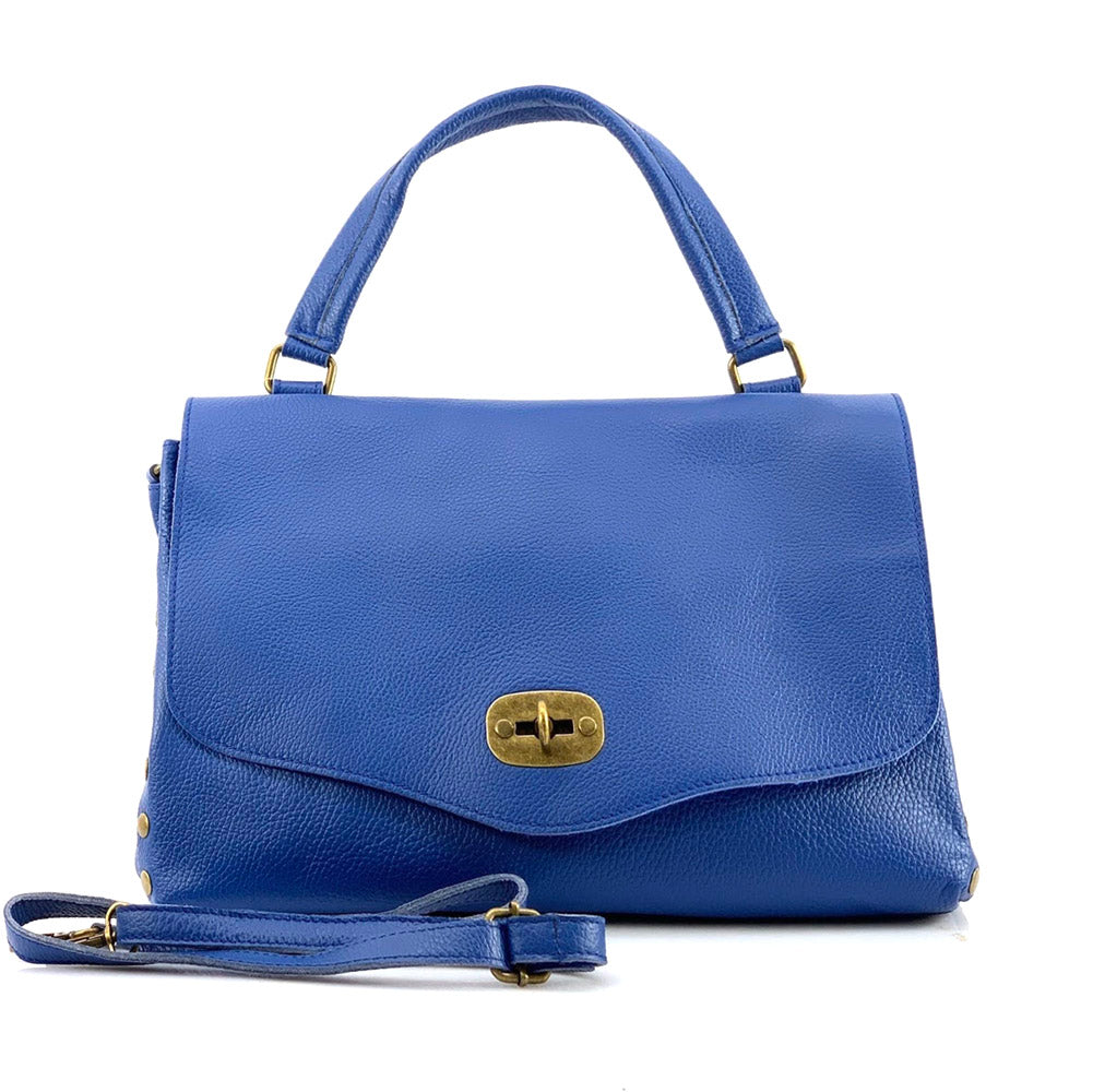 Rossella Leather Handbag - Made In Italy