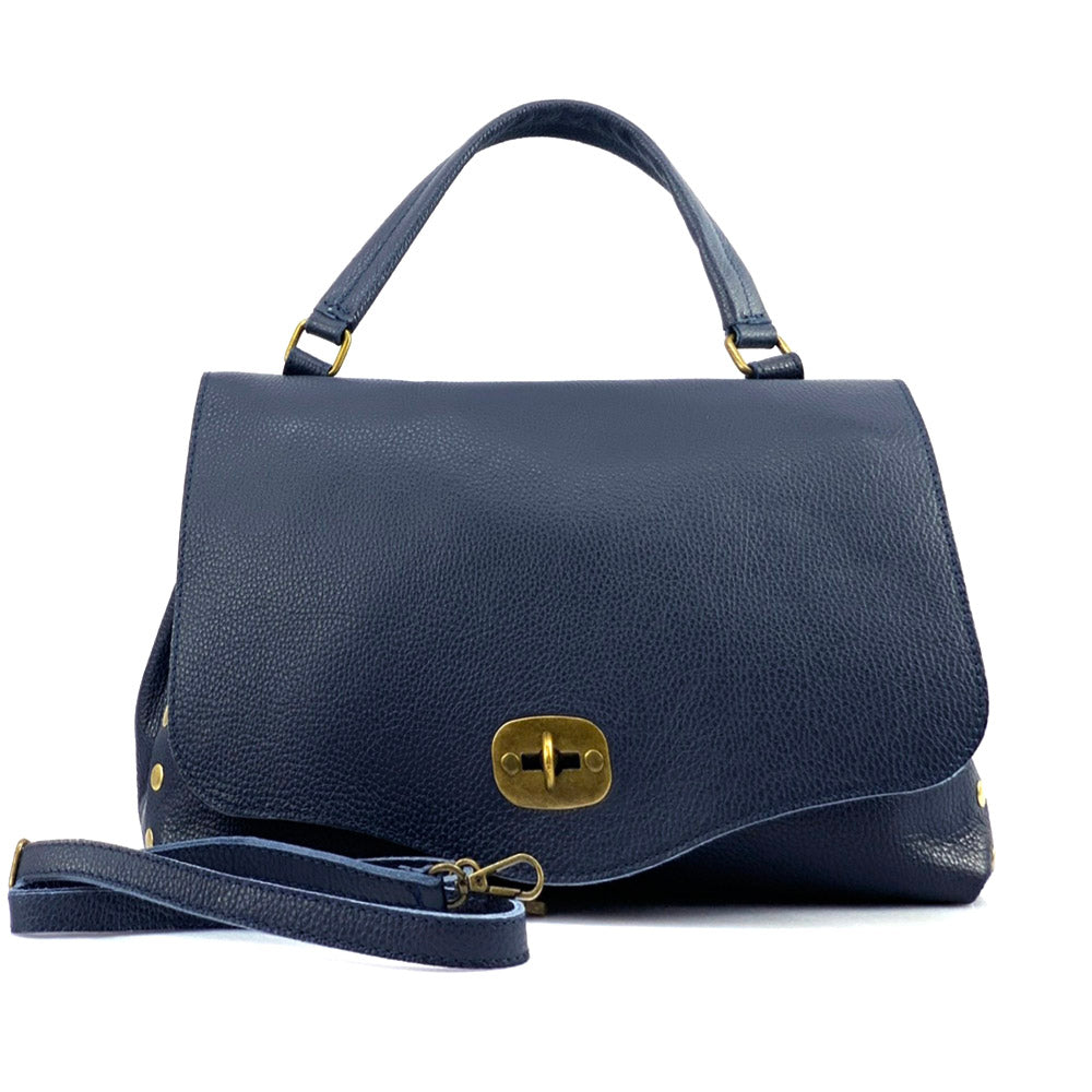 Rossella Leather Handbag - Made In Italy